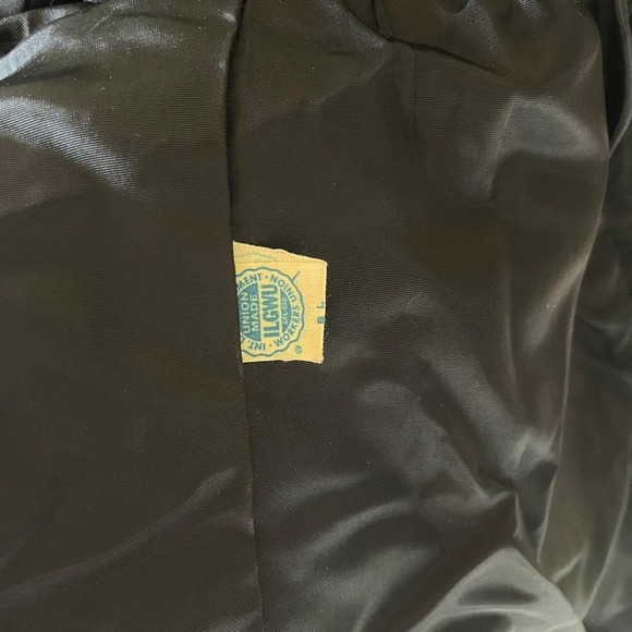 Vintage Sheared Fur Cape w/ Mink Collar Black Swing Evening Capelet M/L - Picture 6 of 9